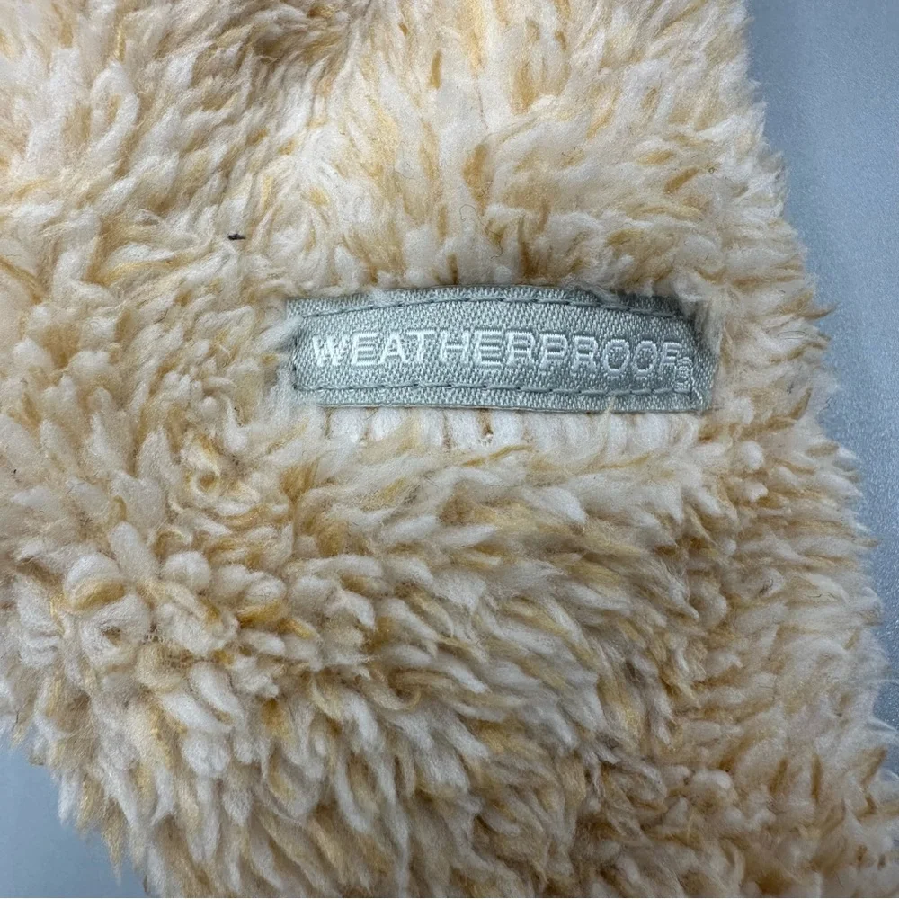 Weatherproof Winter Soft Hat Mittens Set Size 12-24M Tan Brown